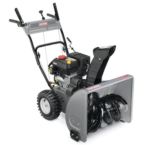 208cc Electric Start Two-Stage Snow Blower - Use Manual - Use Guide PDF. . Craftsman 24 in snowblower